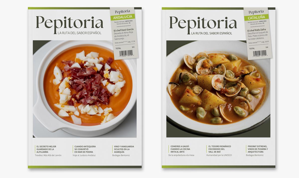 Revista Pepitoria diseño editorial
