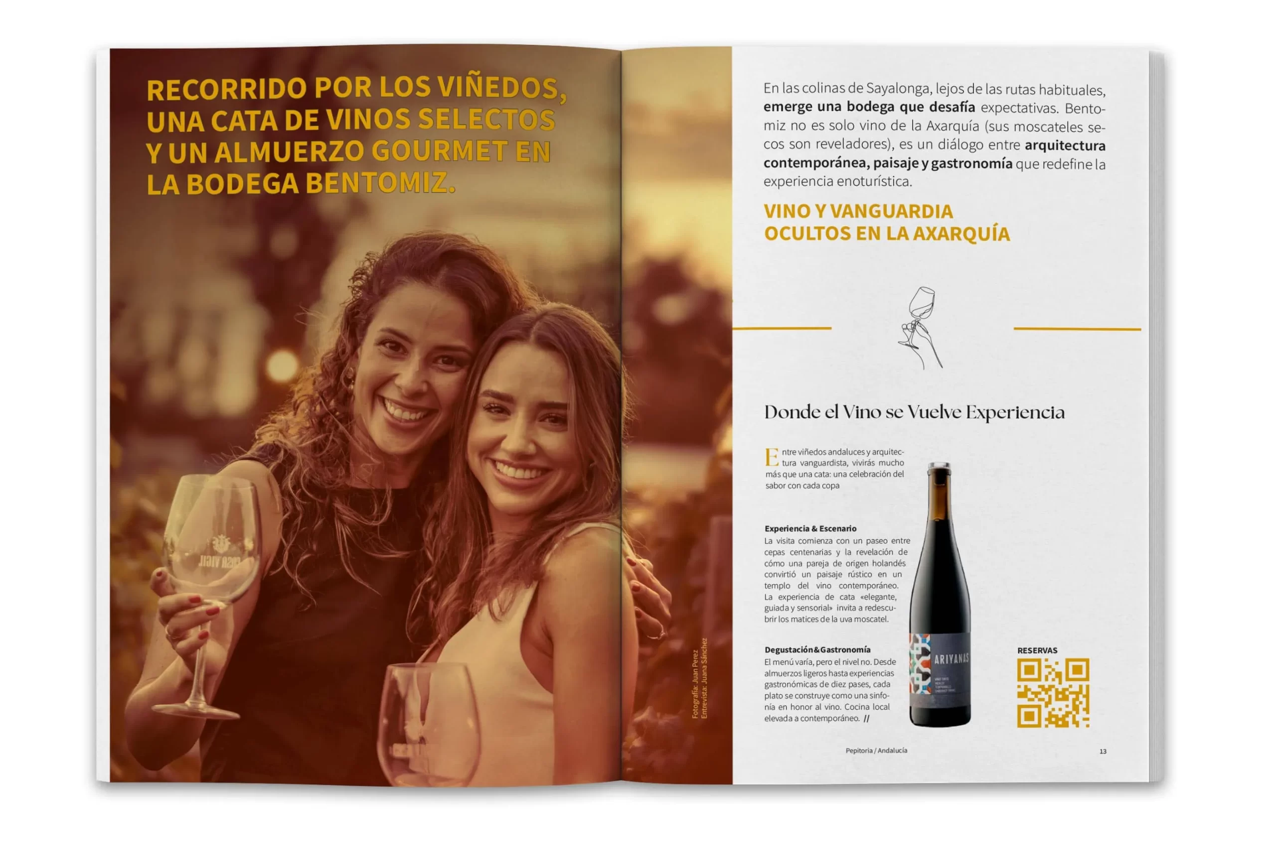 Revista Pepitoria interior de la revista.