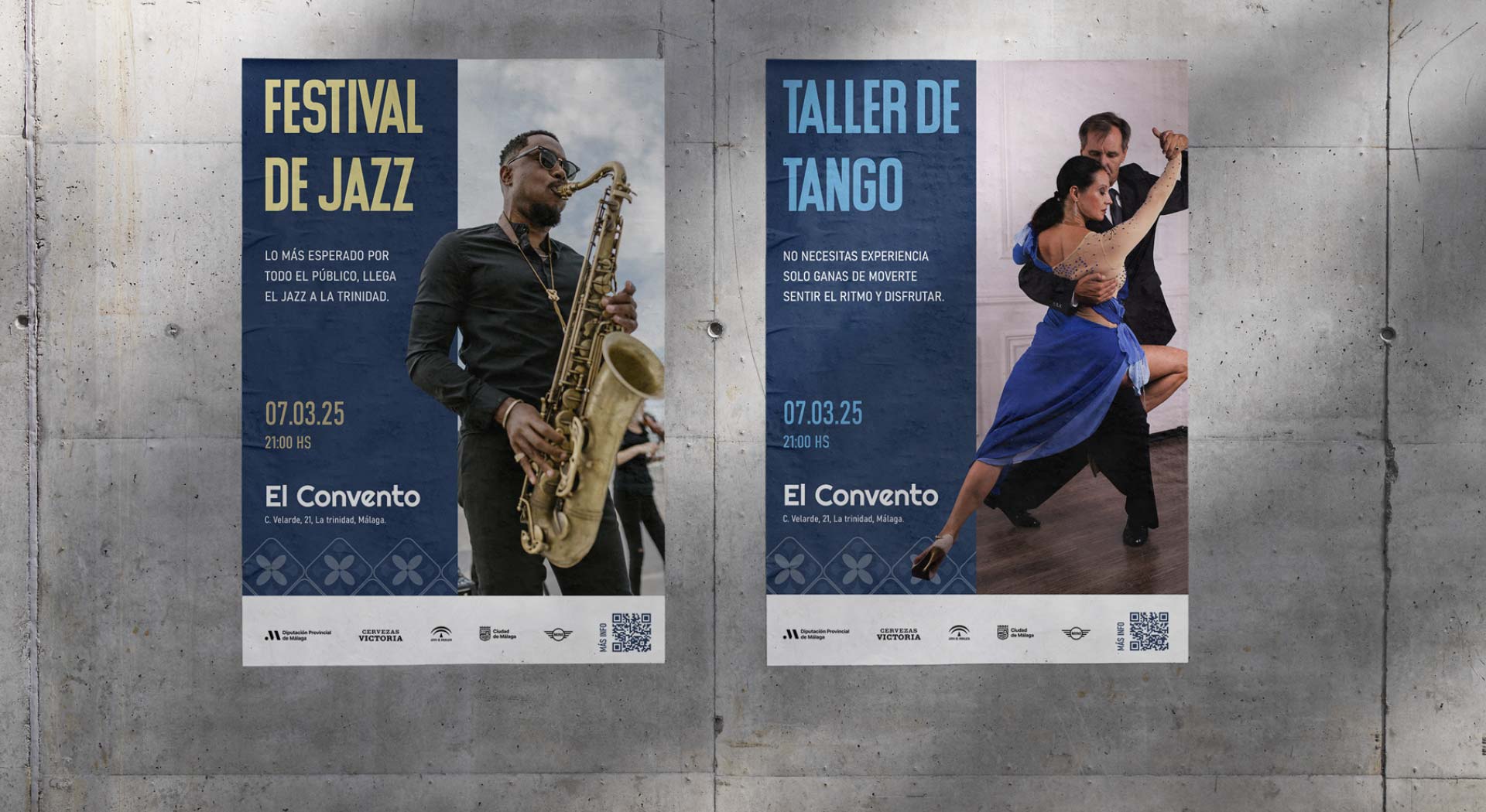 Carteles Centro Cultural El Convento, en Málaga Carteles Centro Cultural El Convento, en Málaga