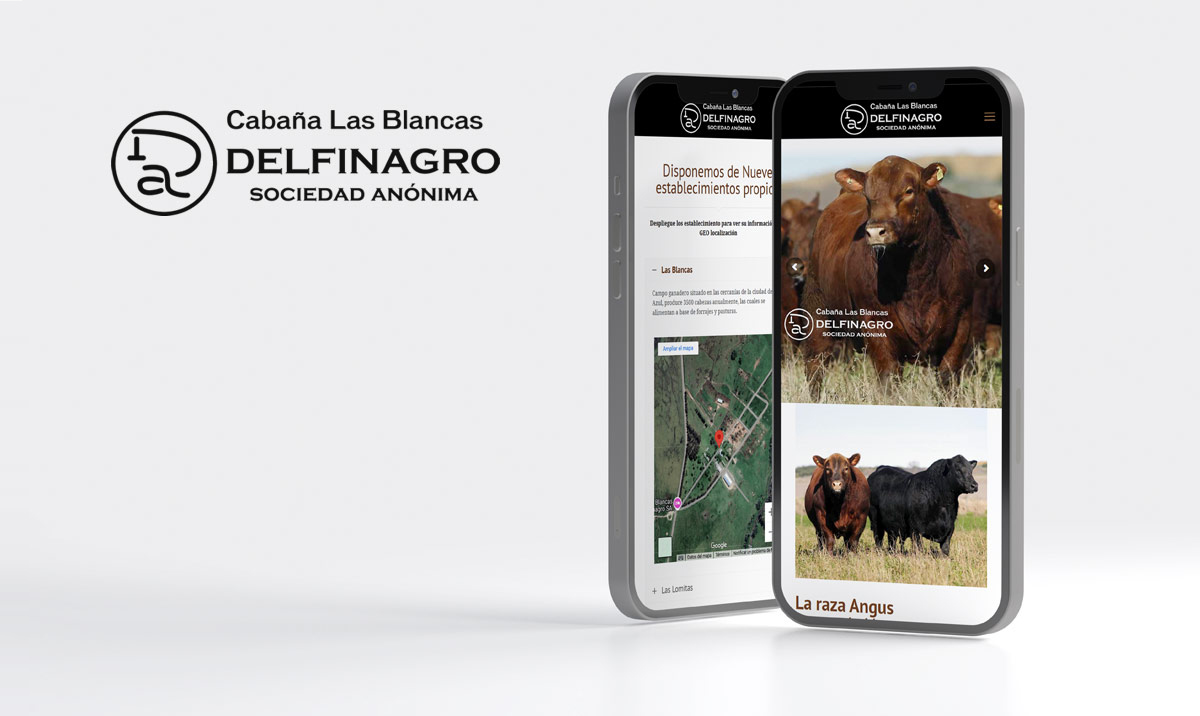 Web Delfinagro en móviles