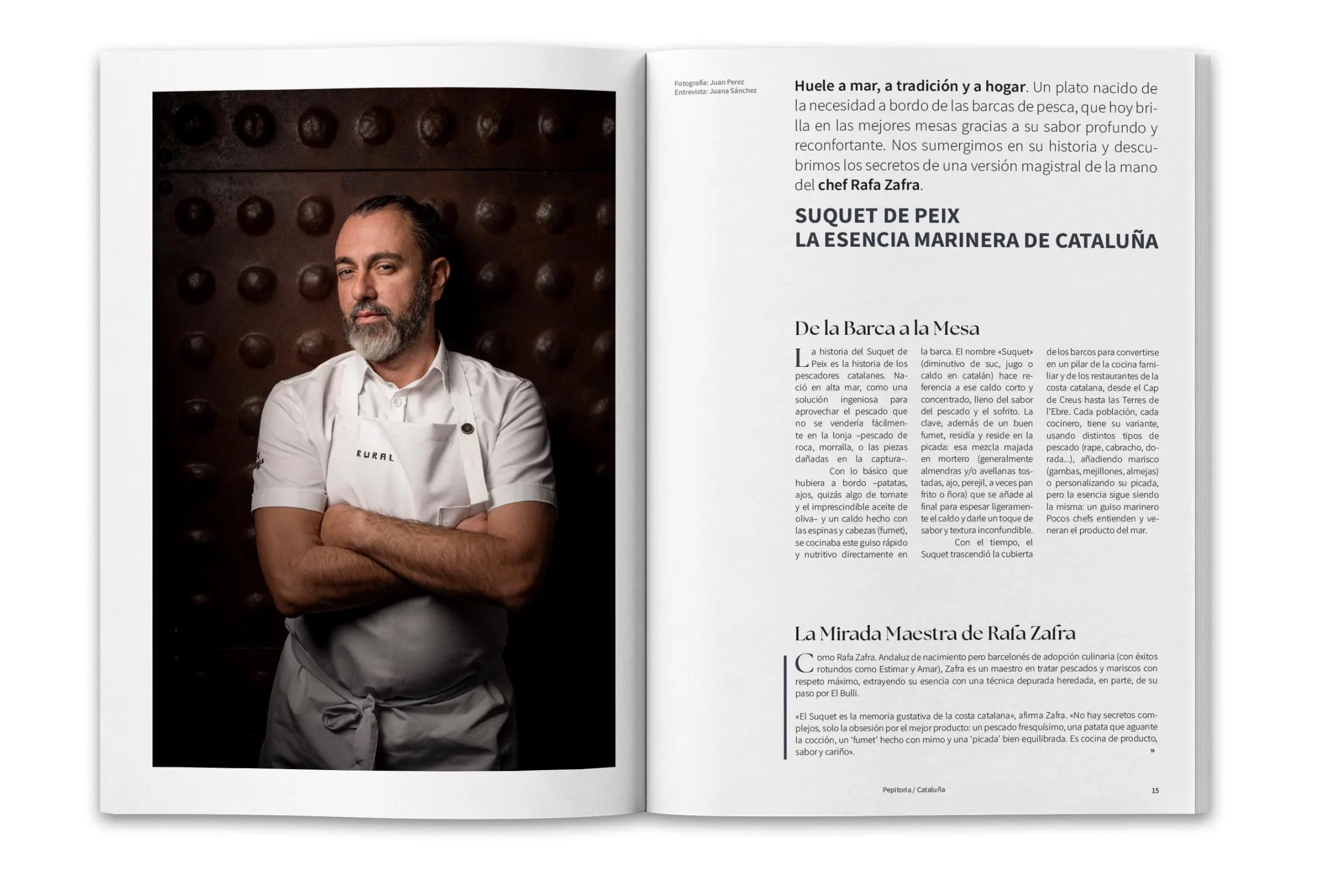 Revista Pepitoria interior de la revista.