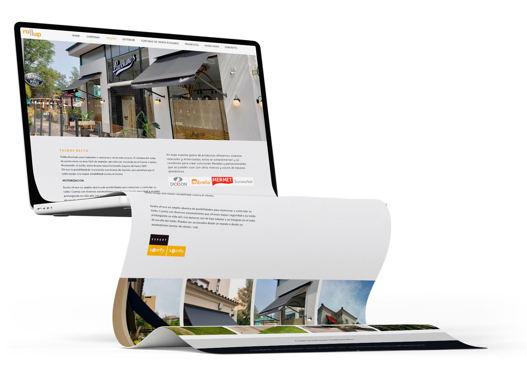 Diseño Web a Medida para RollUp