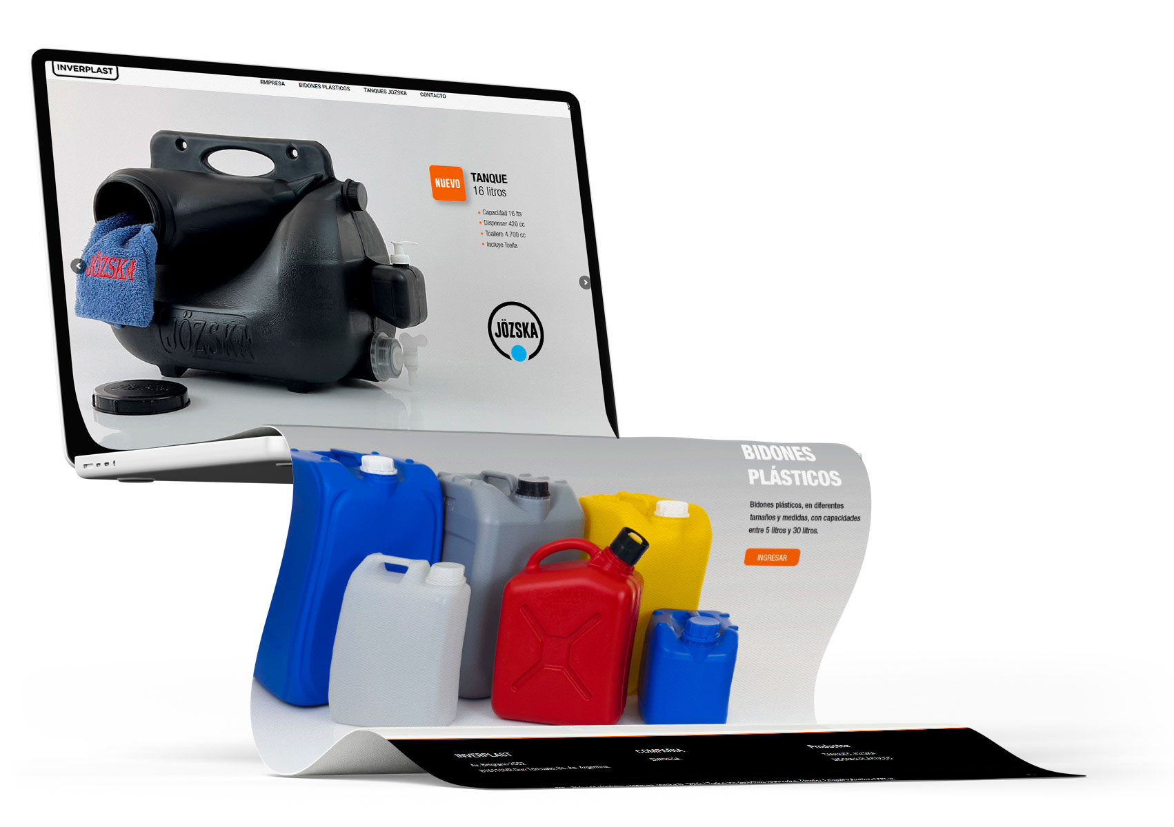 Diseño Web a Medida para Inverplast